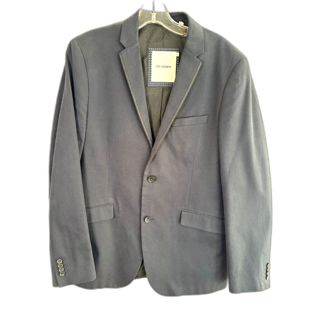 Ben Sherman Navy Sport Coat, Size Medium